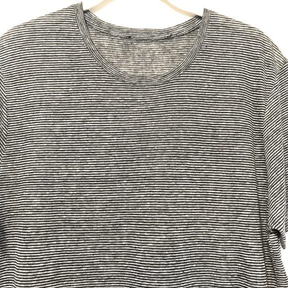 Striped Linen Tee - NWOT - Picture 3 of 4